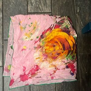 AKER silk/cotton scarf